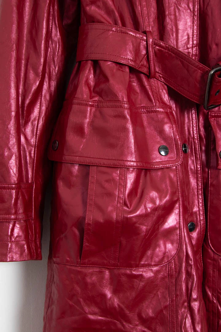 Women's Burberry Mac Trench Jacket (S) - Image 5