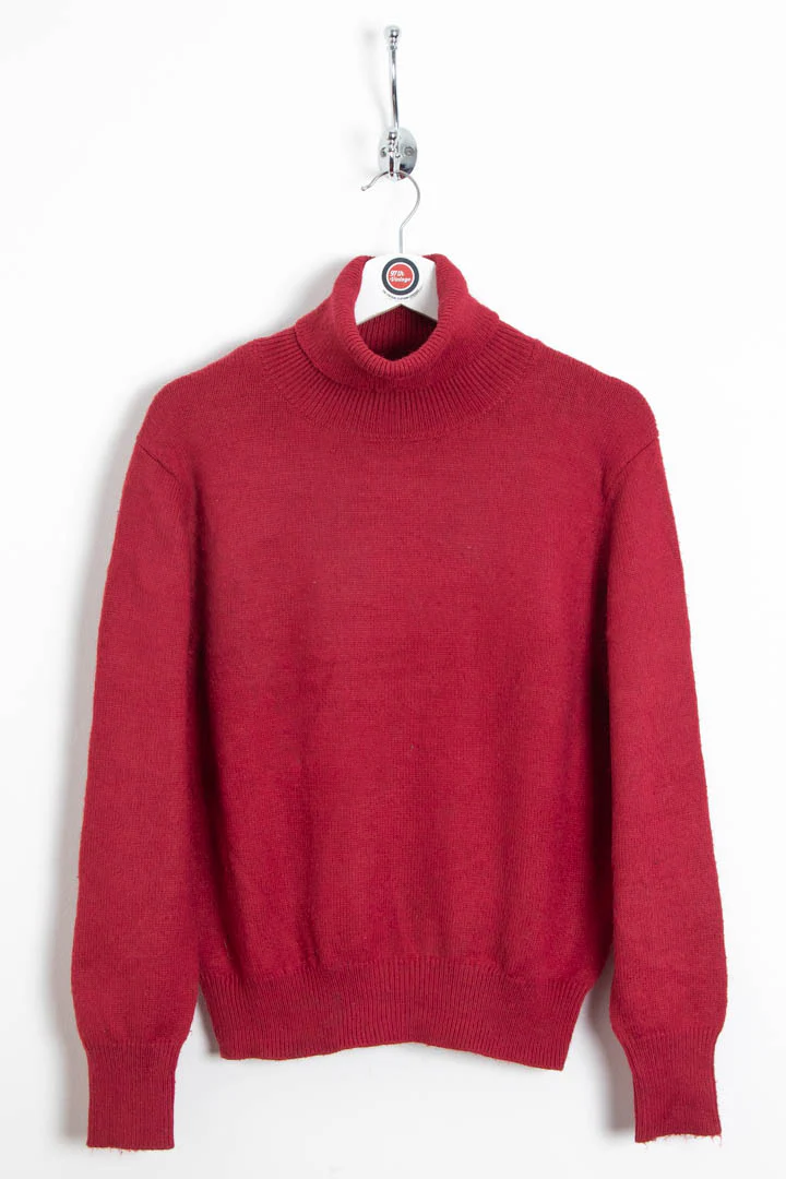 Women's Burberry Roll Neck Knitted Jumper (S)