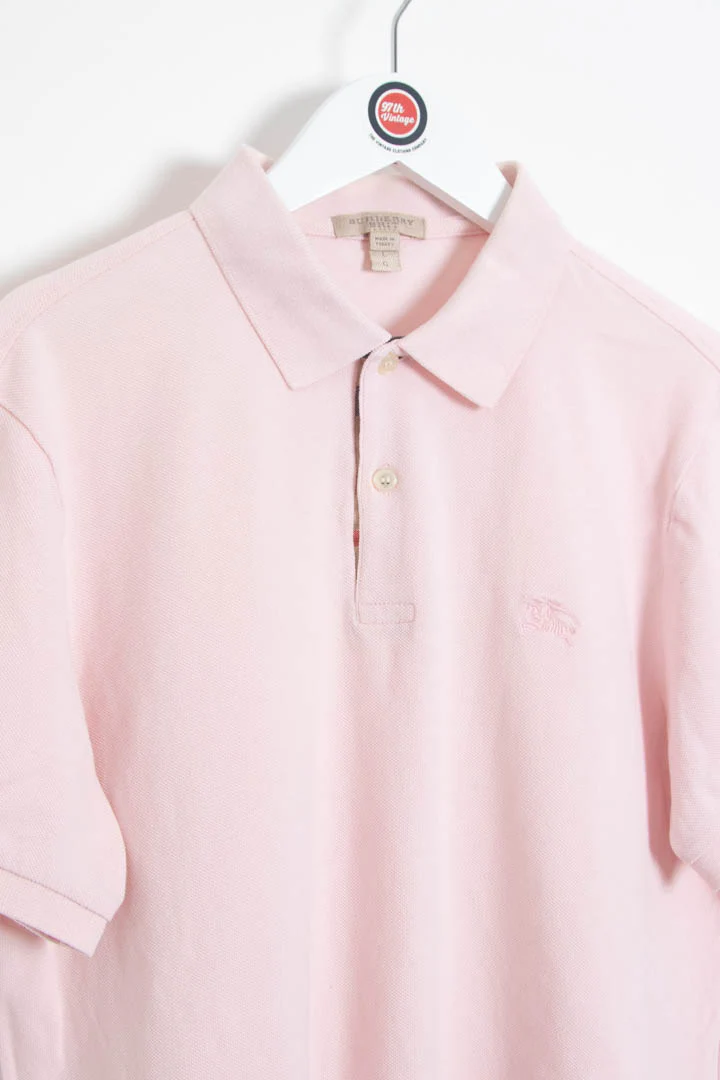 Women's Burberry Short Sleeve Polo Shirt (M) - Image 3