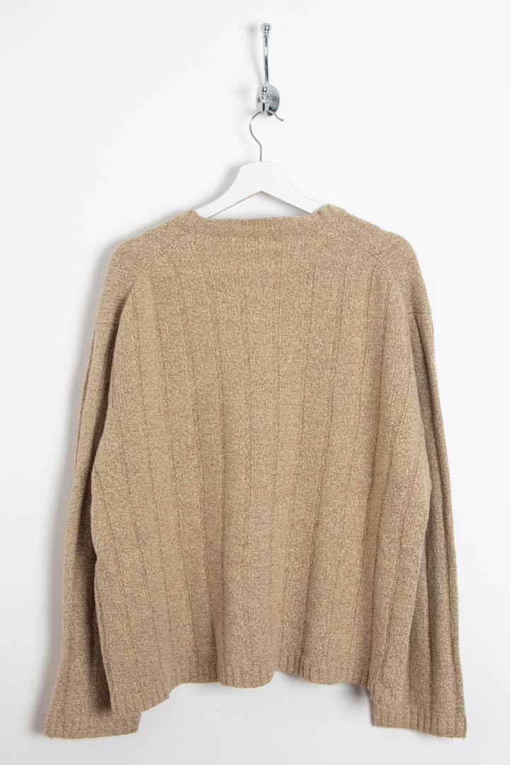 Women's Burberry V Neck Knitted Jumper (XL) - Image 5
