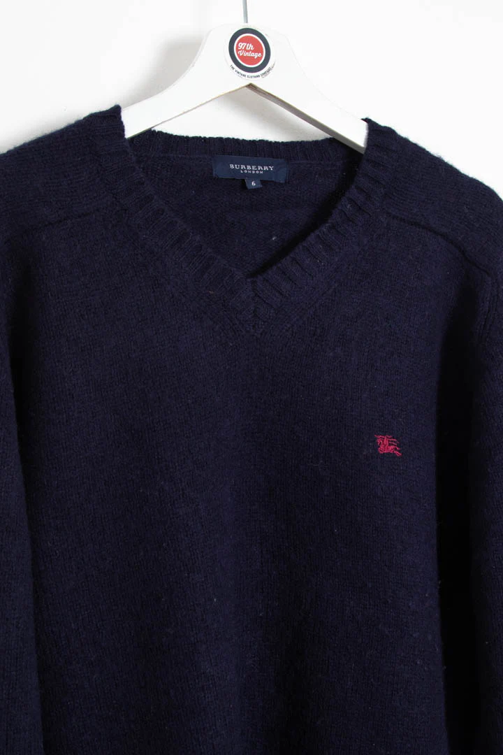 Women's Burberry Wool Jumper (L) - Image 2