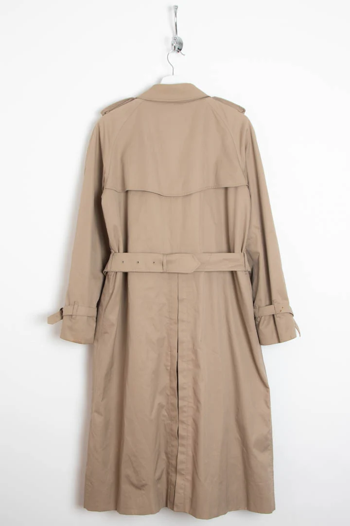 Women's Burberry Wool Lined Double Breasted Trench Coat (L) - Image 6