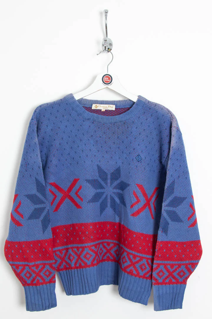 Women's Christian Dior Knitted Wool Jumper (S)