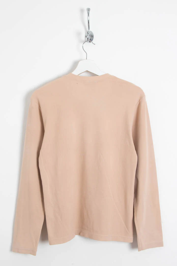 Women's Emporio Armani Long Sleeve Waffle T-Shirt (S) - Image 4