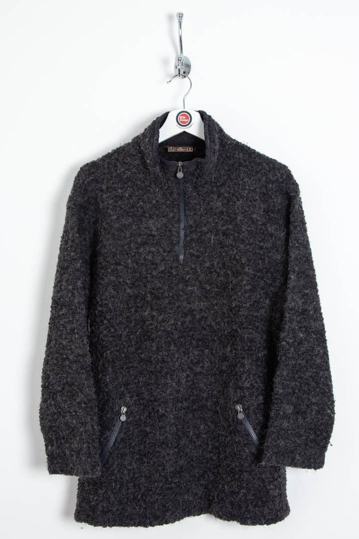 Women's Fendi 1/4 Zip Sherpa Fleece Jumper (M)