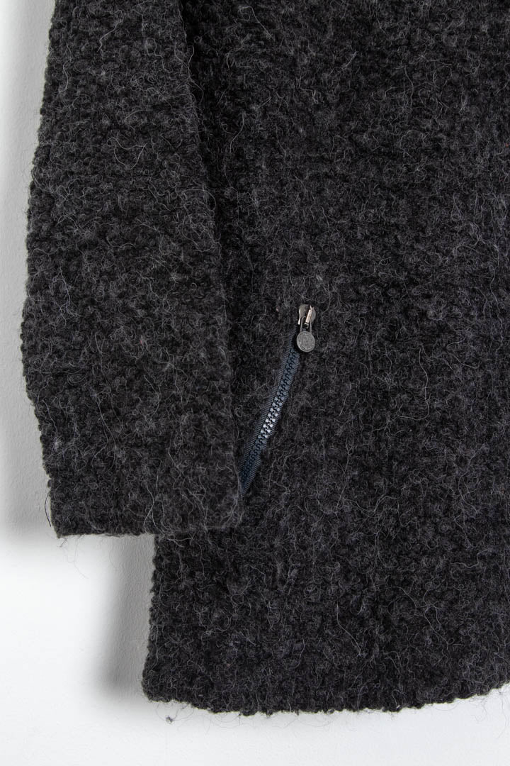 Women's Fendi 1/4 Zip Sherpa Fleece Jumper (M) - Image 5