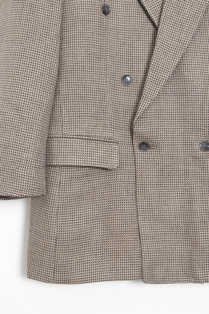 Women's Pierre Balmain Double-Breasted Blazer Jacket (L) - Image 4