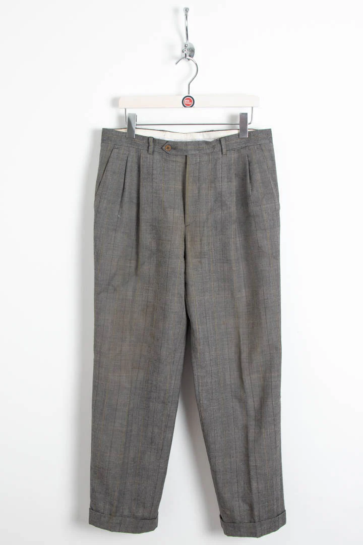 YSL Pleated Suit Trousers (W32 x L30)