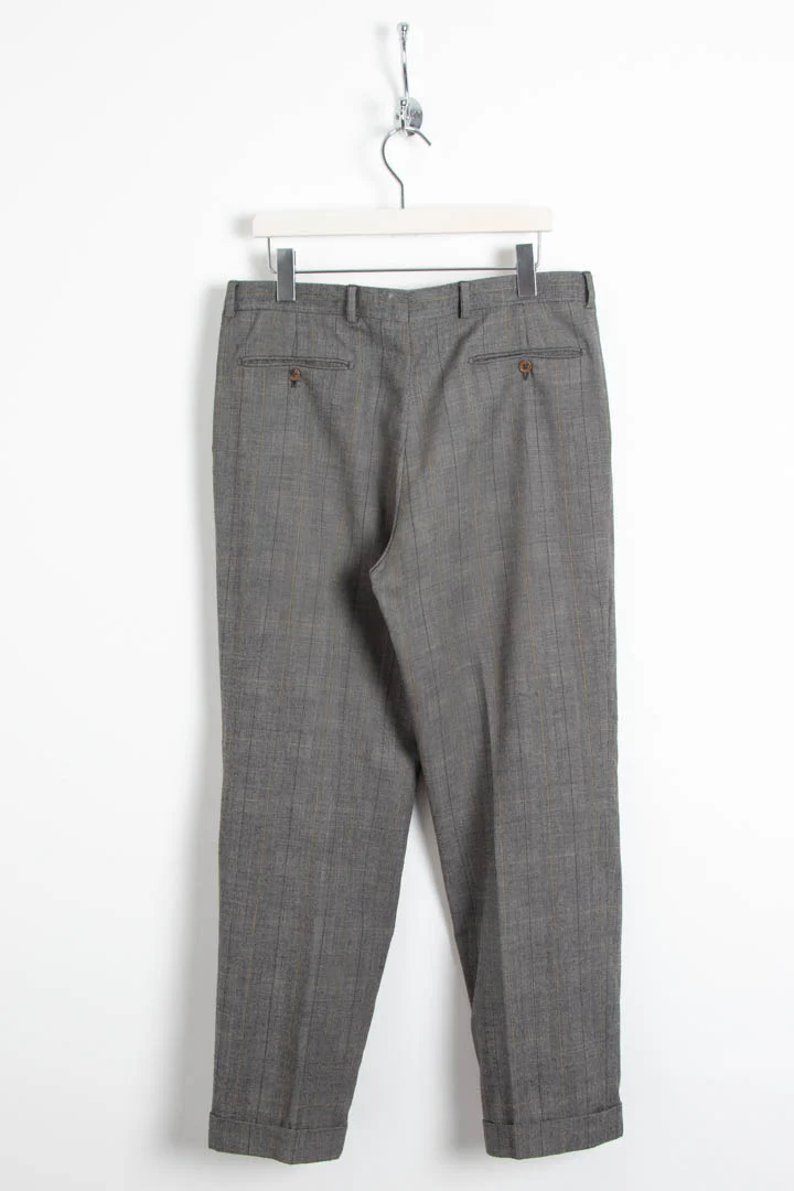 YSL Pleated Suit Trousers (W32 x L30) - Image 4